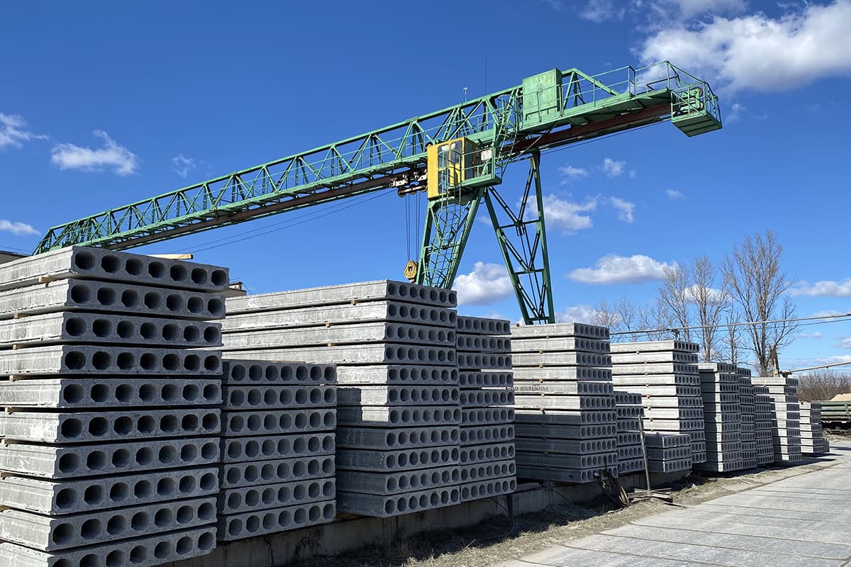 ПЛИТИ ПЕРЕКРИТТЯ БАГАТОПУСТОТНІ ширина-1500мм   висота-220мм 4
