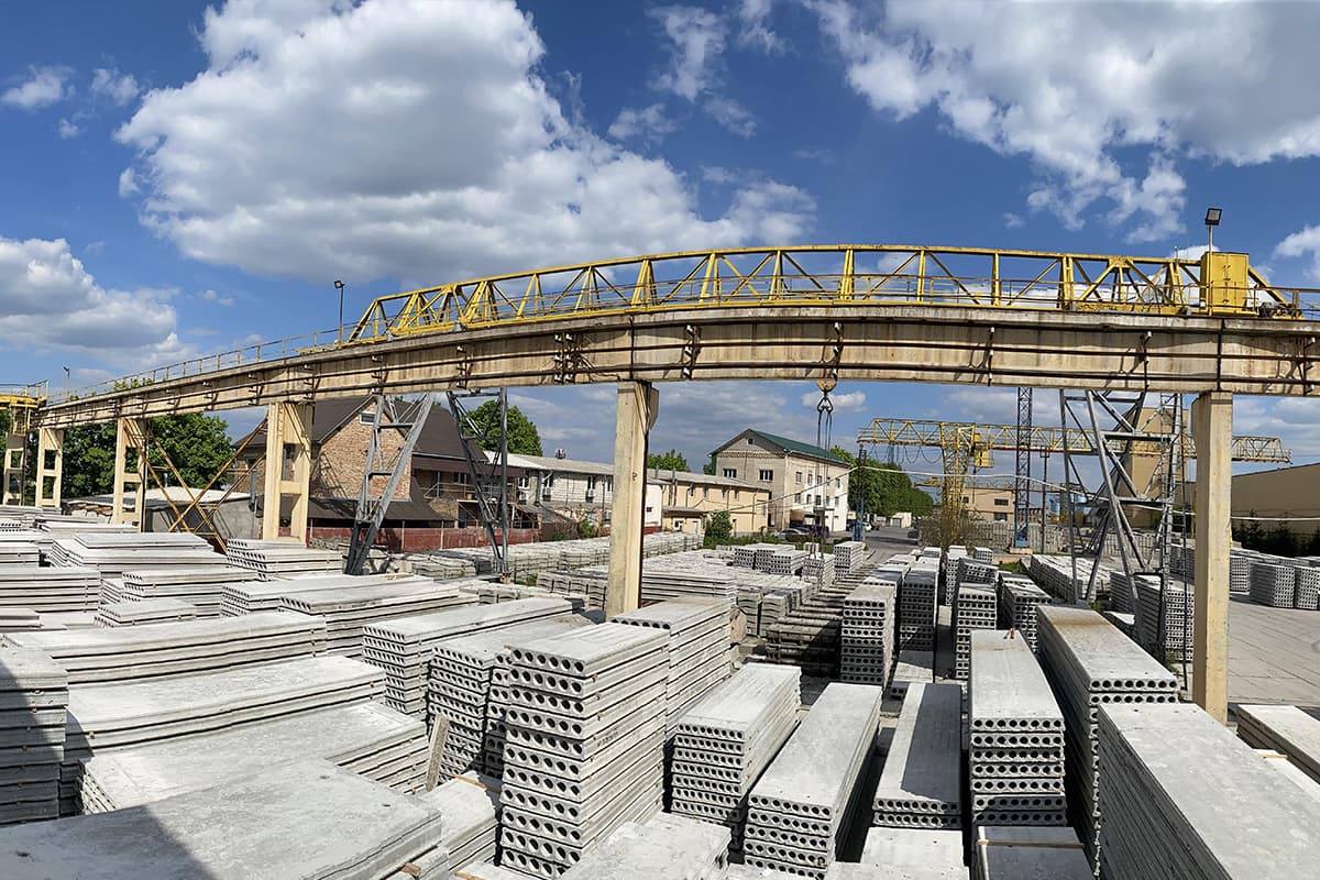 ПЛИТИ ПЕРЕКРИТТЯ БАГАТОПУСТОТНІ ширина-1200мм висота-160мм 4